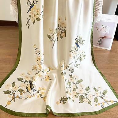 vintage bird and floral pattern.